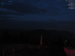 Pohled na jihozápad, Smrk