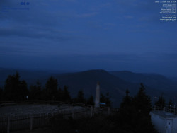 Pohled na jihozápad, Smrk