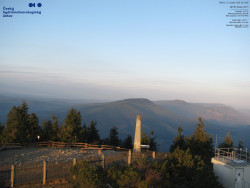 Pohled na jihozápad, Smrk