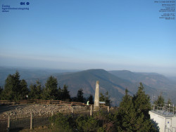 Pohled na jihozápad, Smrk