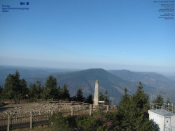 Pohled na jihozápad, Smrk