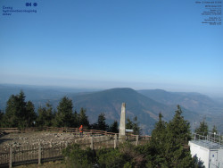 Pohled na jihozápad, Smrk