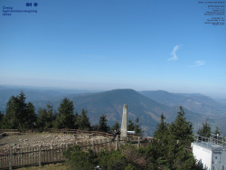 Pohled na jihozápad, Smrk