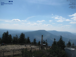 Pohled na jihozápad, Smrk