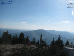 Pohled na jihozápad, Smrk