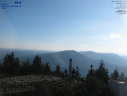 Pohled na jihozápad, Smrk