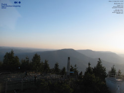 Pohled na jihozápad, Smrk