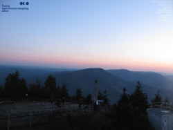 Pohled na jihozápad, Smrk