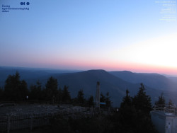 Pohled na jihozápad, Smrk