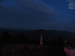 Pohled na jihozápad, Smrk