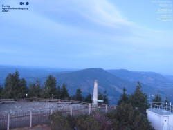 Pohled na jihozápad, Smrk