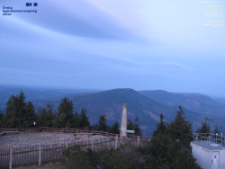 Pohled na jihozápad, Smrk