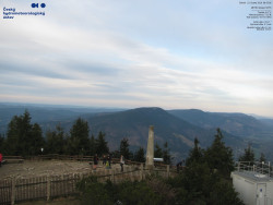 Pohled na jihozápad, Smrk