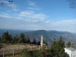 Pohled na jihozápad, Smrk