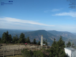 Pohled na jihozápad, Smrk