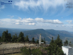 Pohled na jihozápad, Smrk