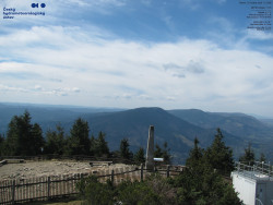 Pohled na jihozápad, Smrk