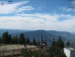 Pohled na jihozápad, Smrk