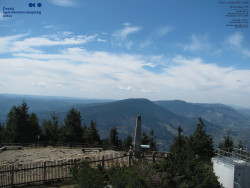 Pohled na jihozápad, Smrk