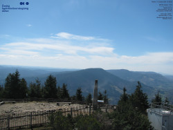 Pohled na jihozápad, Smrk