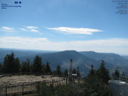 Pohled na jihozápad, Smrk