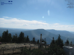 Pohled na jihozápad, Smrk