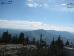 Pohled na jihozápad, Smrk