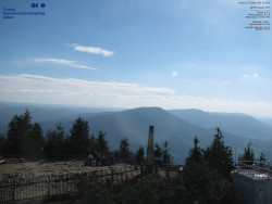 Pohled na jihozápad, Smrk