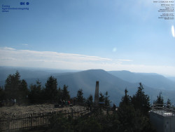 Pohled na jihozápad, Smrk