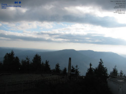 Pohled na jihozápad, Smrk