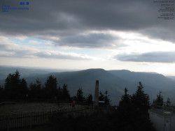 Pohled na jihozápad, Smrk