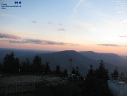 Pohled na jihozápad, Smrk