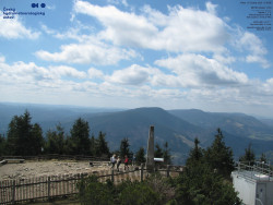 Pohled na jihozápad, Smrk