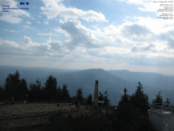 Pohled na jihozápad, Smrk