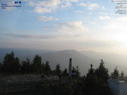 Pohled na jihozápad, Smrk