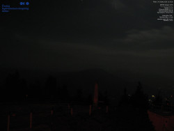 Pohled na jihozápad, Smrk