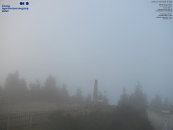 Pohled na jihozápad, Smrk