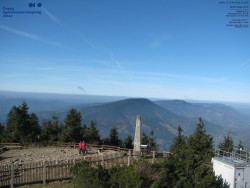 Pohled na jihozápad, Smrk