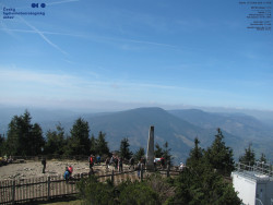 Pohled na jihozápad, Smrk