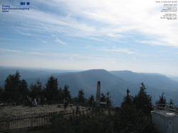 Pohled na jihozápad, Smrk