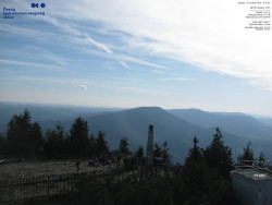 Pohled na jihozápad, Smrk