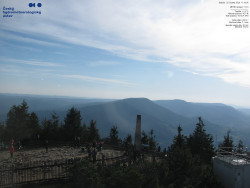 Pohled na jihozápad, Smrk