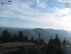 Pohled na jihozápad, Smrk