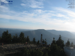 Pohled na jihozápad, Smrk