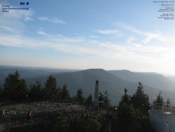 Pohled na jihozápad, Smrk