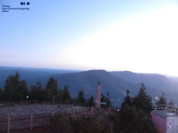 Pohled na jihozápad, Smrk