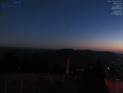 Pohled na jihozápad, Smrk