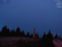 Pohled na jihozápad, Smrk