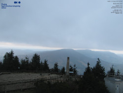 Pohled na jihozápad, Smrk