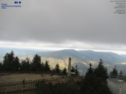 Pohled na jihozápad, Smrk